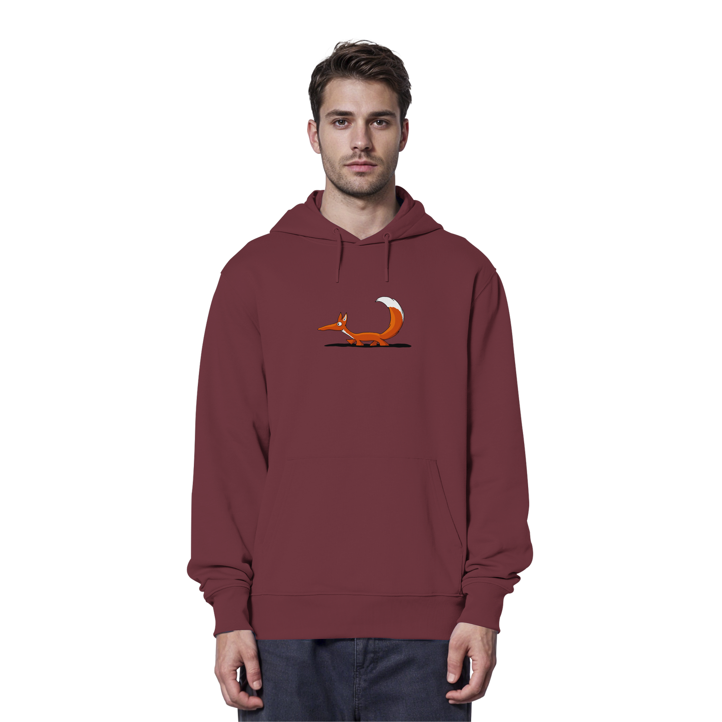 Lässiger cooler Fuchs | Mr. Fox, der Schleicher - Organic Hoodie