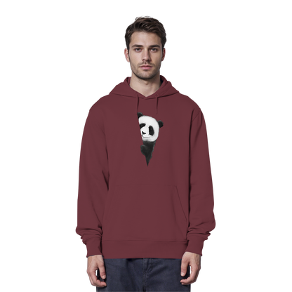 Panda Bär Illustration - Organic Hoodie