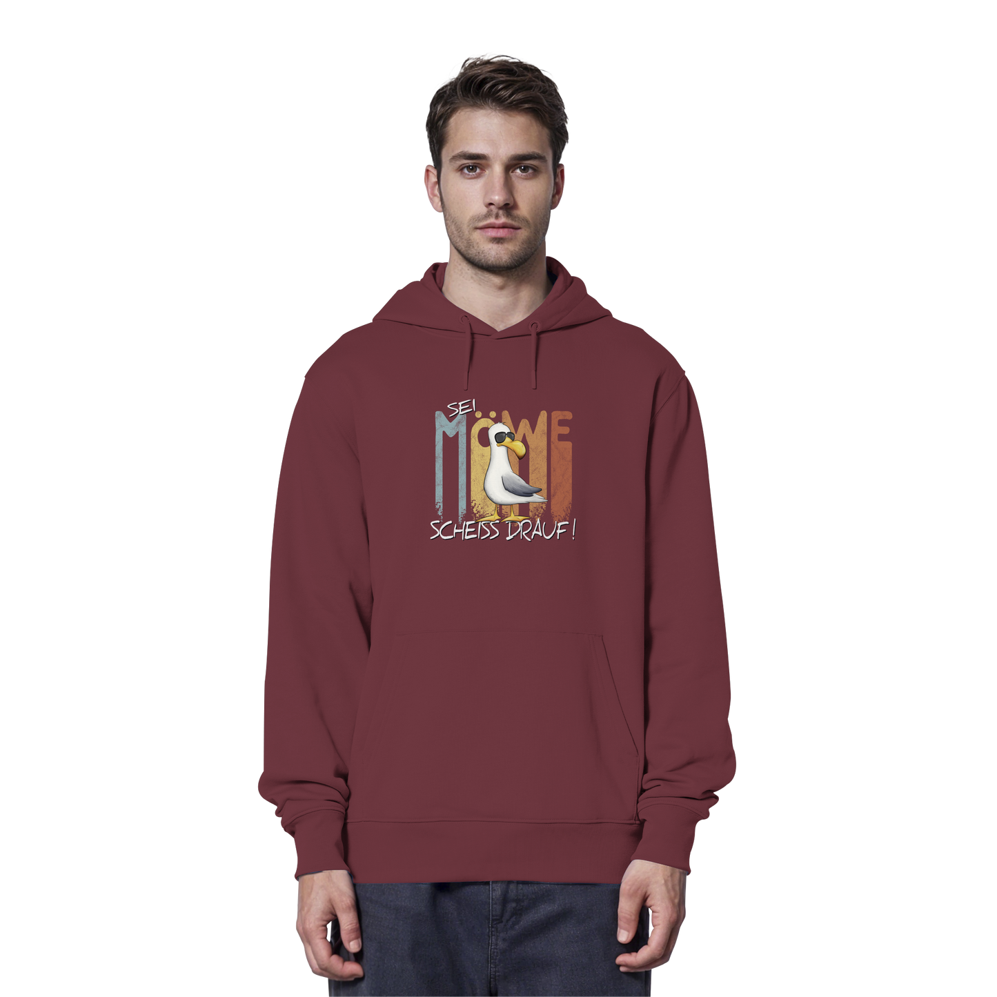 Sei Möwe Scheiß Drauf  - Organic Hoodie