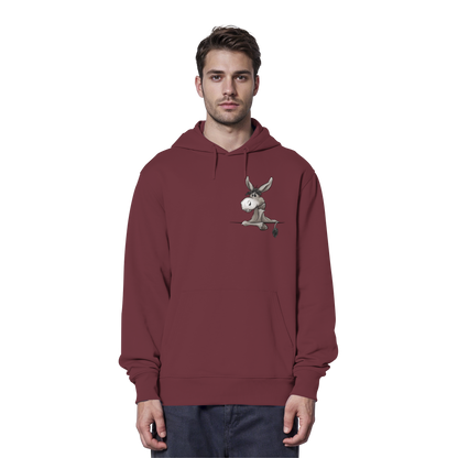 Lustiger lässiger Esel - Organic Hoodie