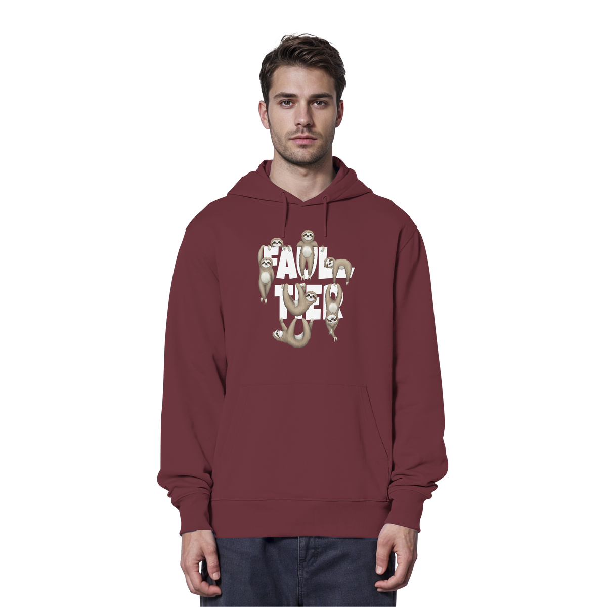 Viele gechillte Faultiere - Organic Hoodie