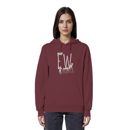 Ew, People. Sarkastische Katzen - Organic Hoodie