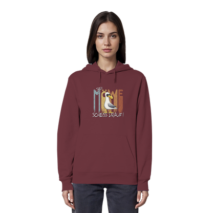 Sei Möwe Scheiß Drauf  - Organic Hoodie