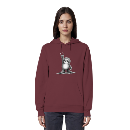 Rock On Party Faultier - Organic Hoodie