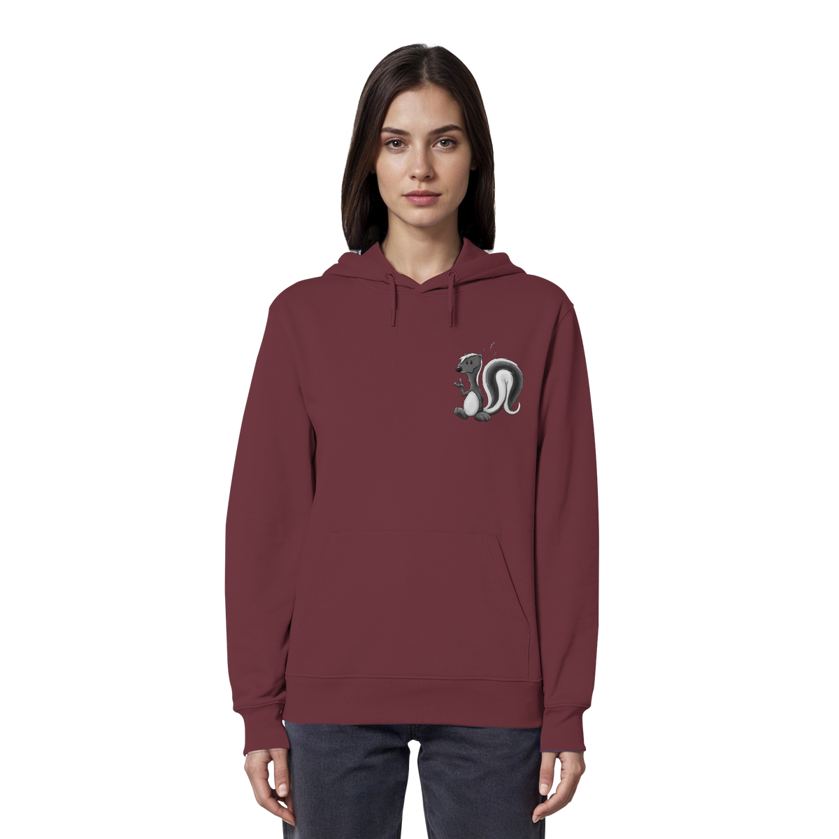 Lustig stinkiges Stinktier - Organic Hoodie