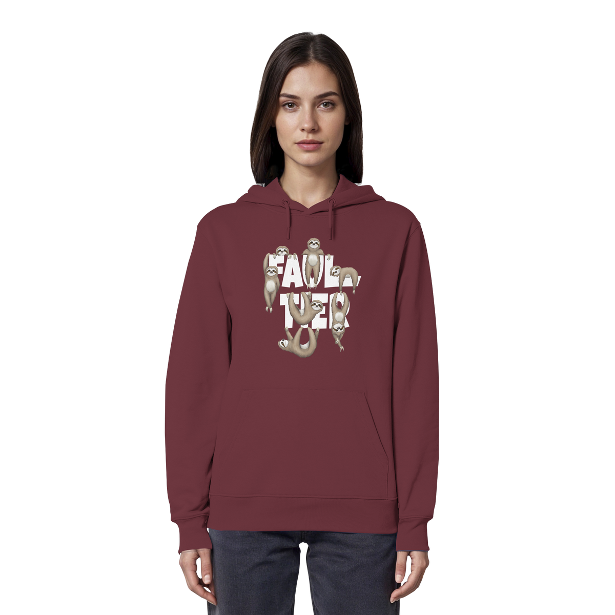 Viele gechillte Faultiere - Organic Hoodie