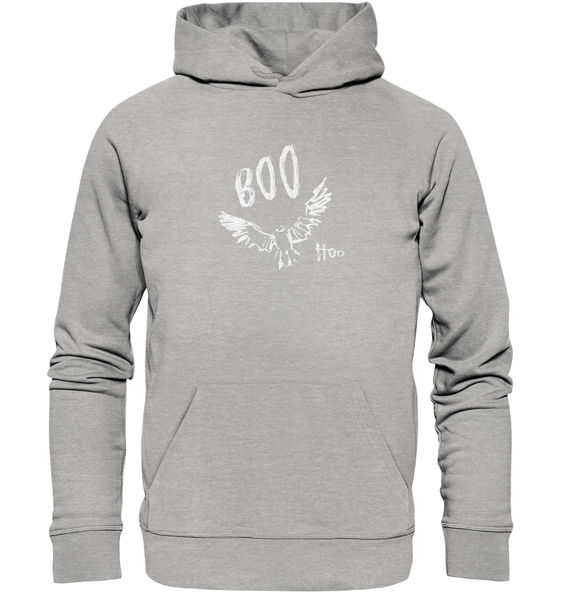 Boo Hoo! Fliegende Eule  - Organic Hoodie