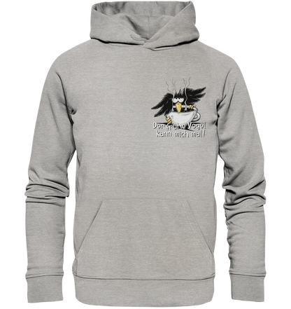 Der frühe Vogel kann mich mal | Kaffee Rabe - Organic Hoodie