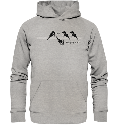 Sei anders, kleiner Spatz - Organic Hoodie