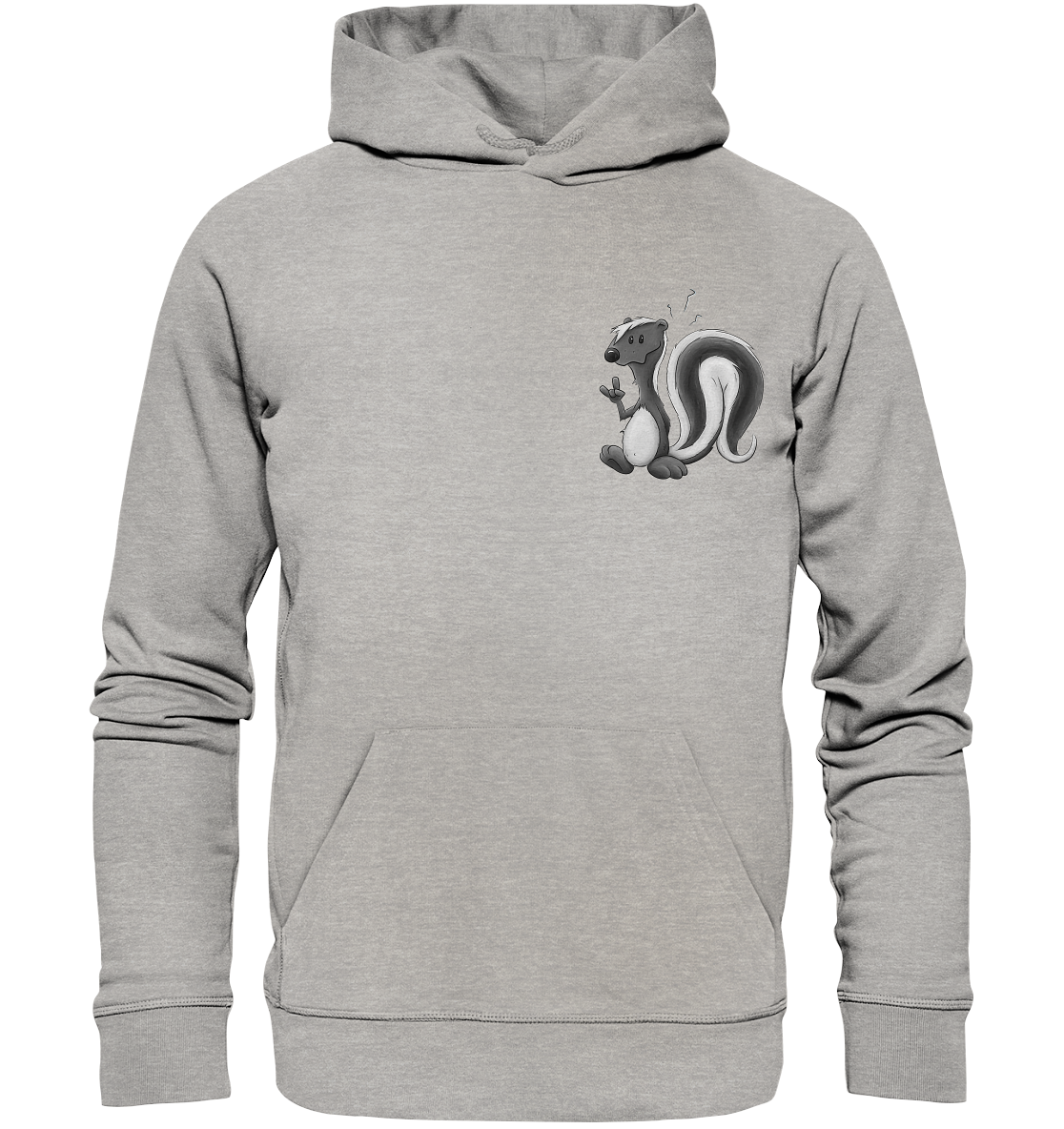 Lustig stinkiges Stinktier - Organic Hoodie