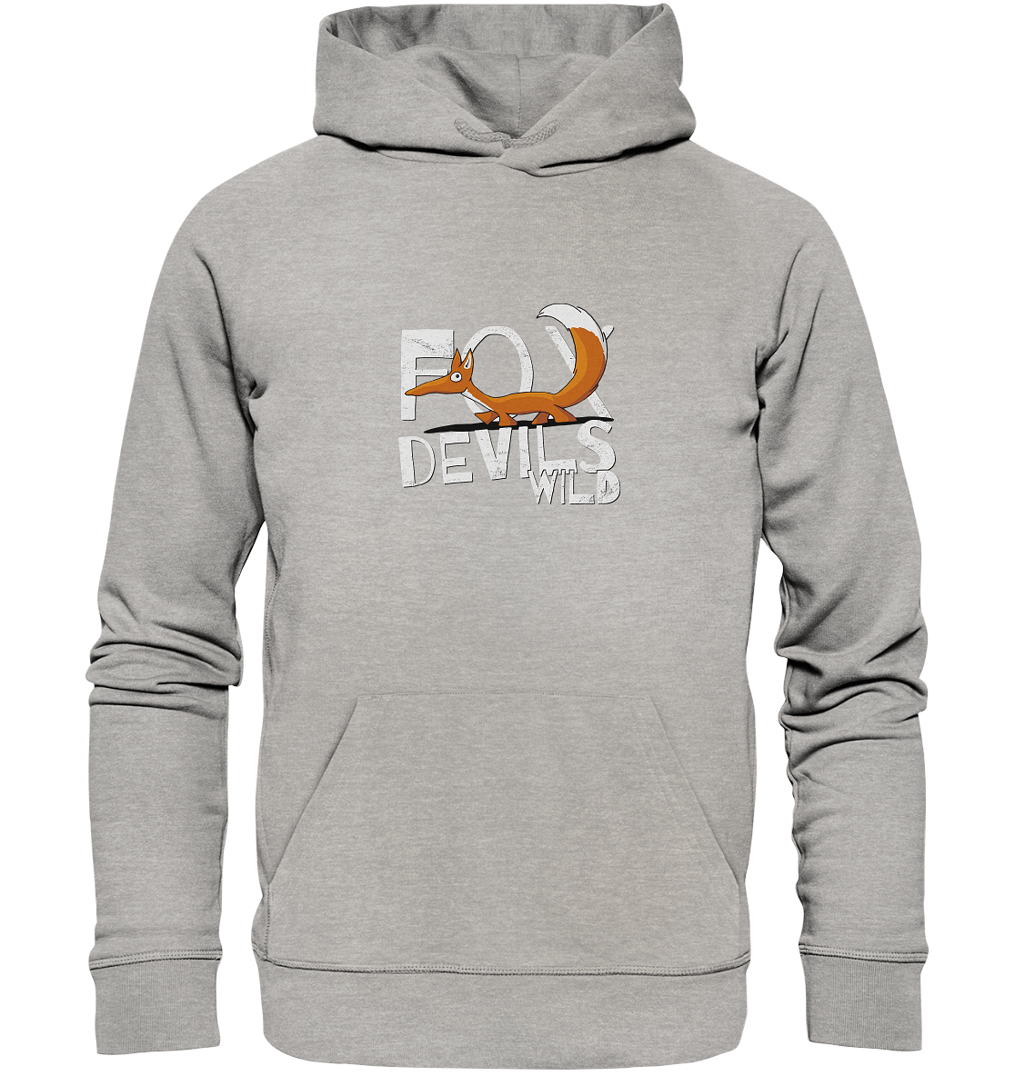 Fox-Devils-Wild Fuchs - Organic Hoodie