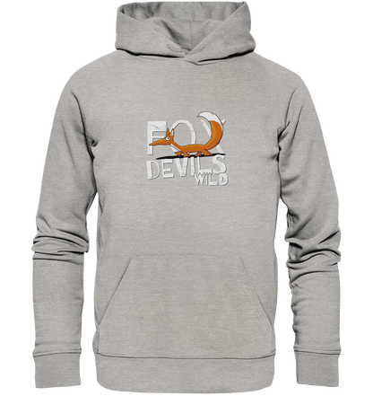 Fox-Devils-Wild Fuchs - Organic Hoodie