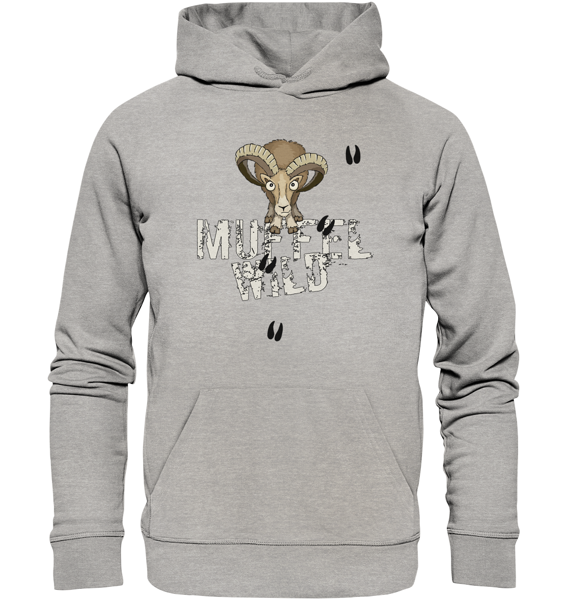 Muffel Wild Mufflon - Organic Hoodie