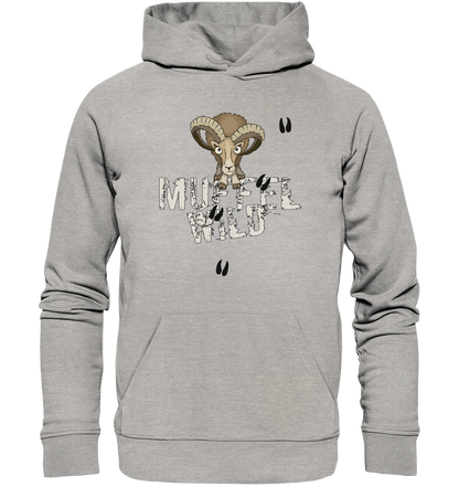 Muffel Wild Mufflon - Organic Hoodie