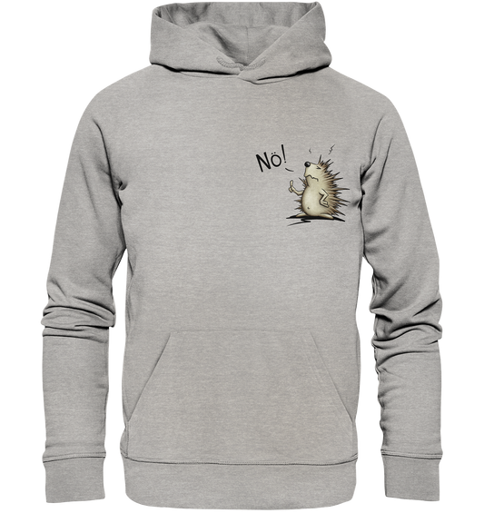 Nö! Grummeliger Igel - Organic Hoodie