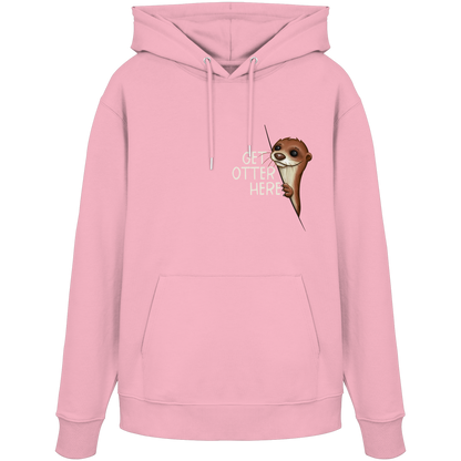 Get Otter Here | Lustiger Otter Kalauer - Organic Hoodie