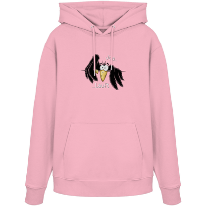 Joa Läuft Krähe gechillter Rabe - Organic Hoodie