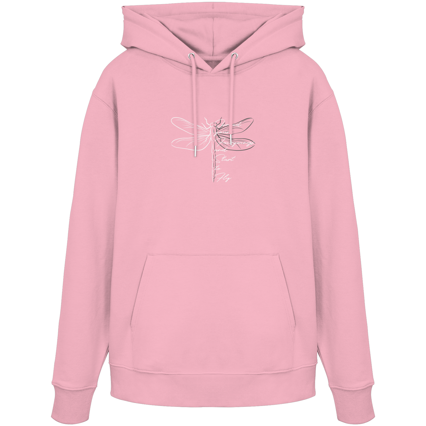 Breite die Flügel aus und flieg los | Libelle - Organic Hoodie