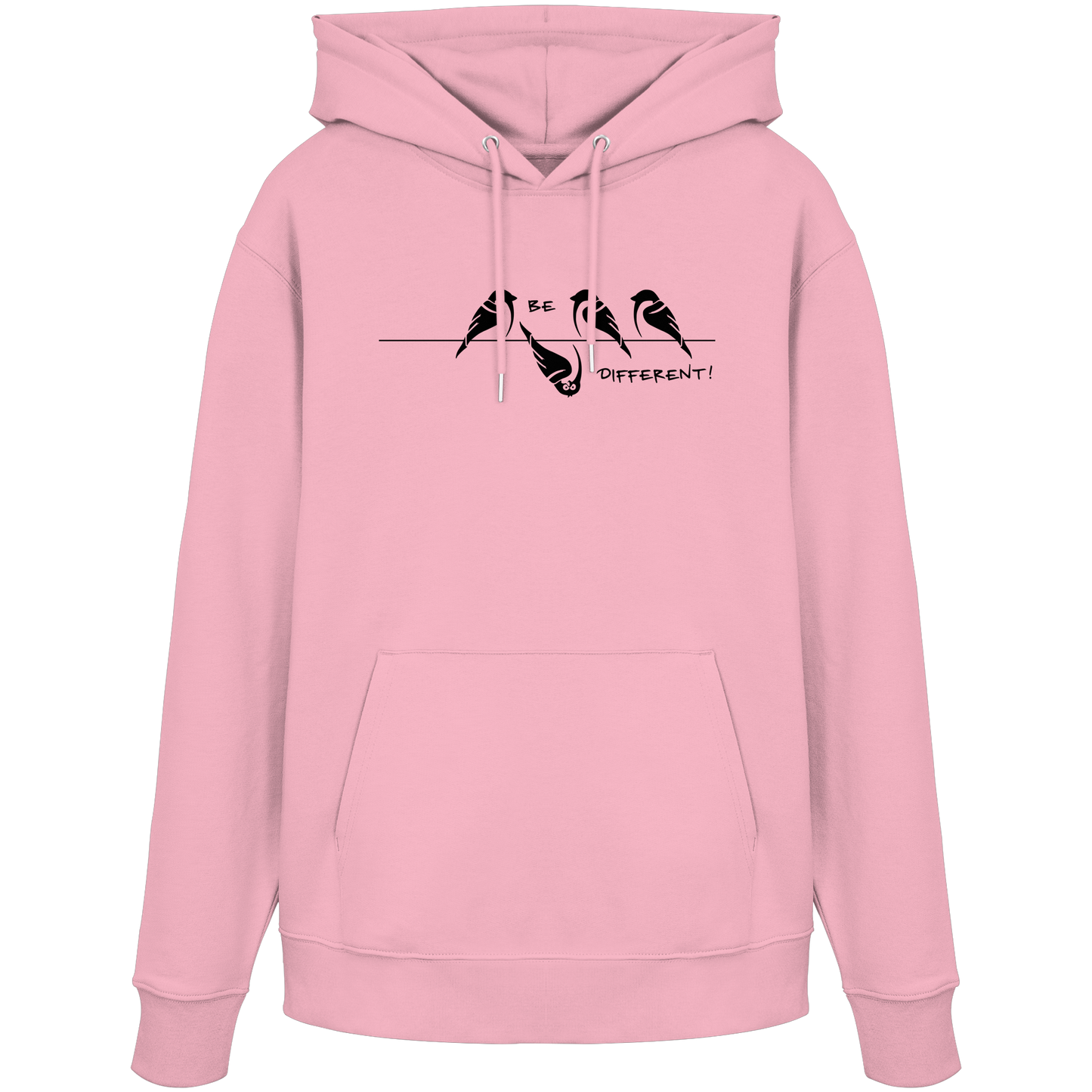 Sei anders, kleiner Spatz - Organic Hoodie