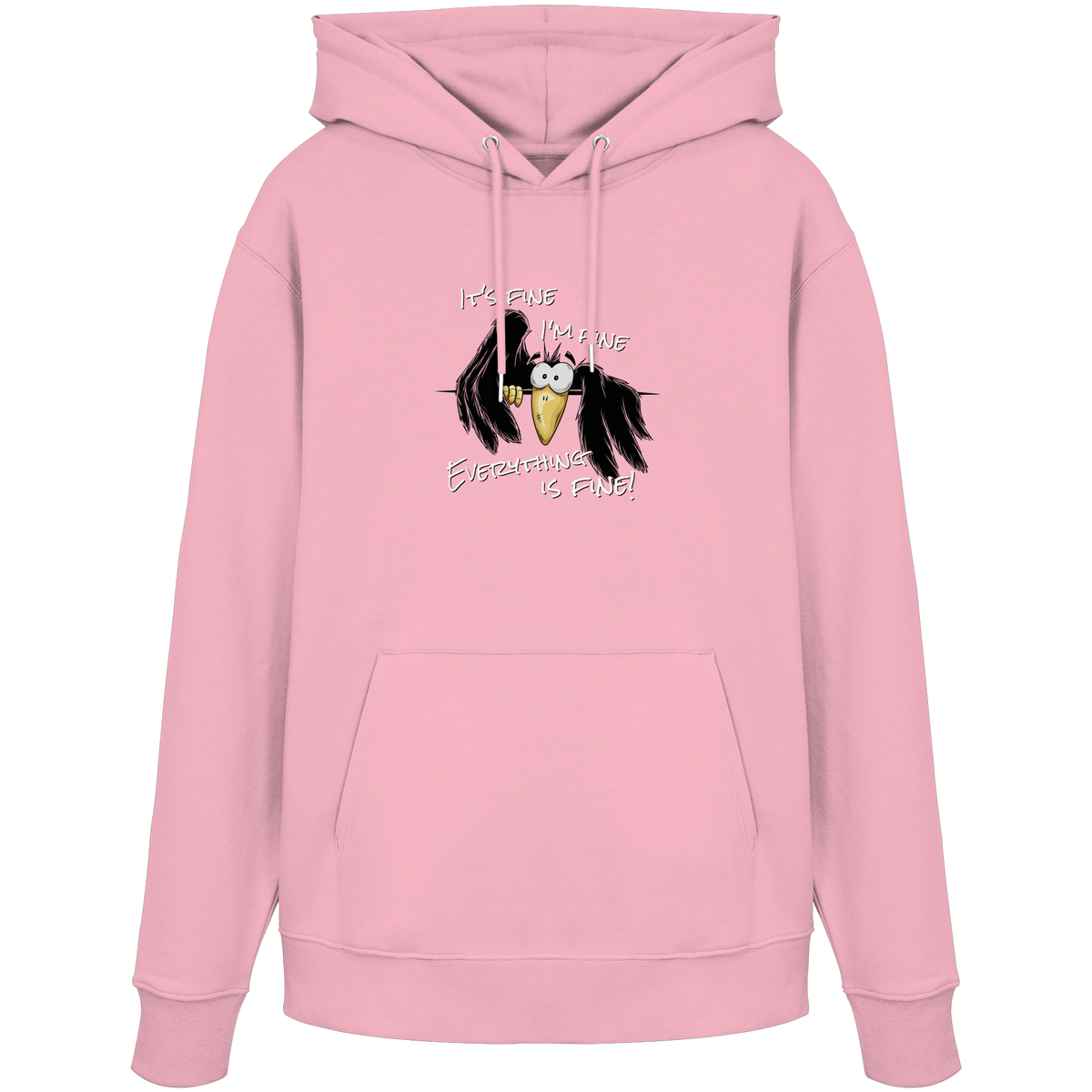 I’m Fine Rabe | Alles Gut Krähe - Organic Hoodie
