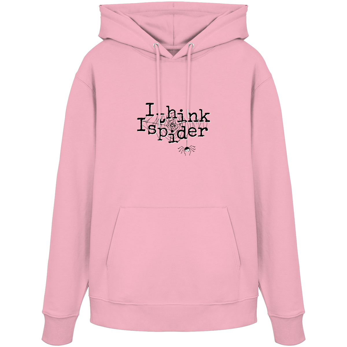 I think I spider - Spinne - Organic Hoodie
