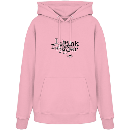 I think I spider - Spinne - Organic Hoodie
