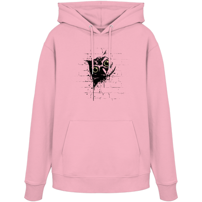 Lässige Street Art Eule - Organic Hoodie