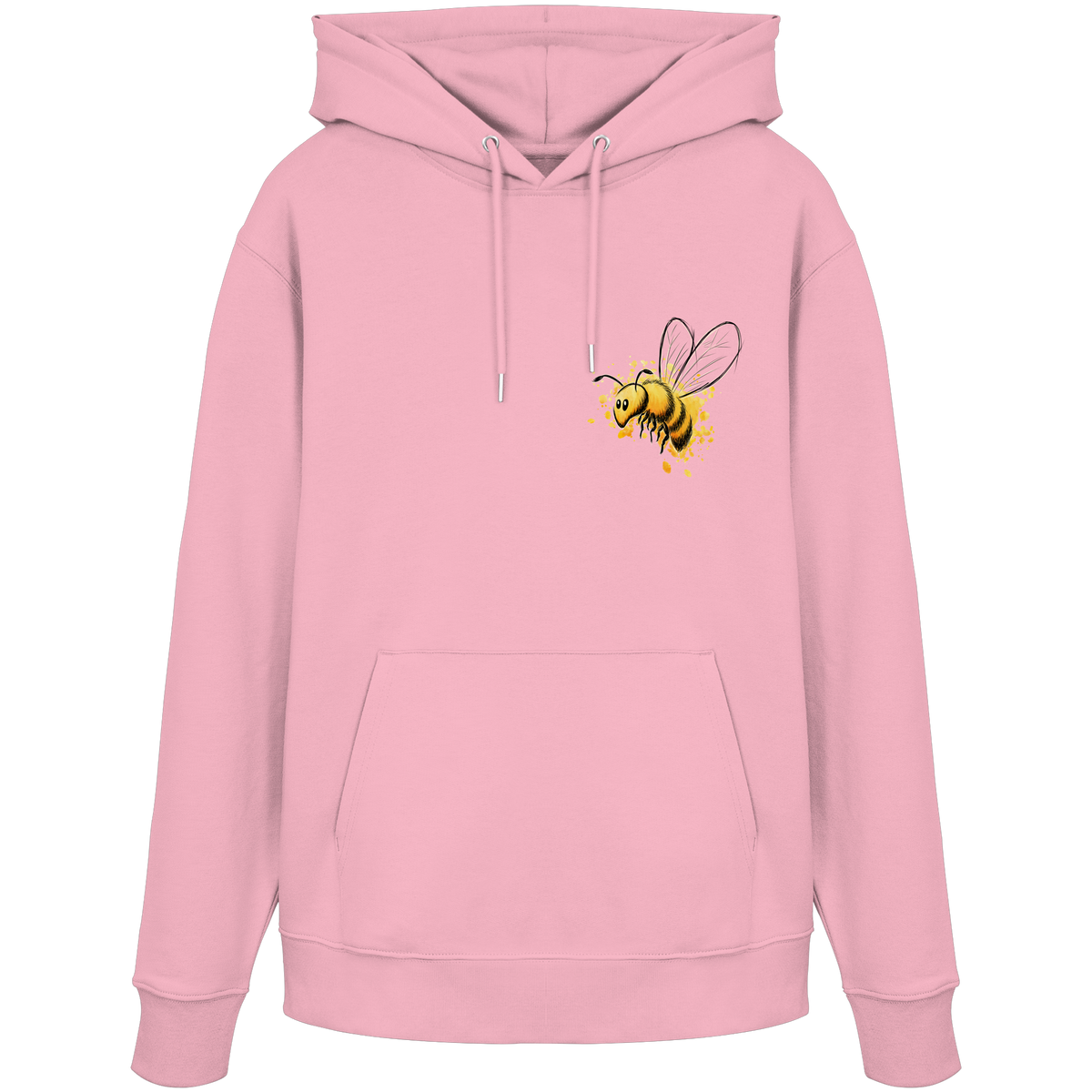 Lässige kleine Honig-Biene - Organic Hoodie