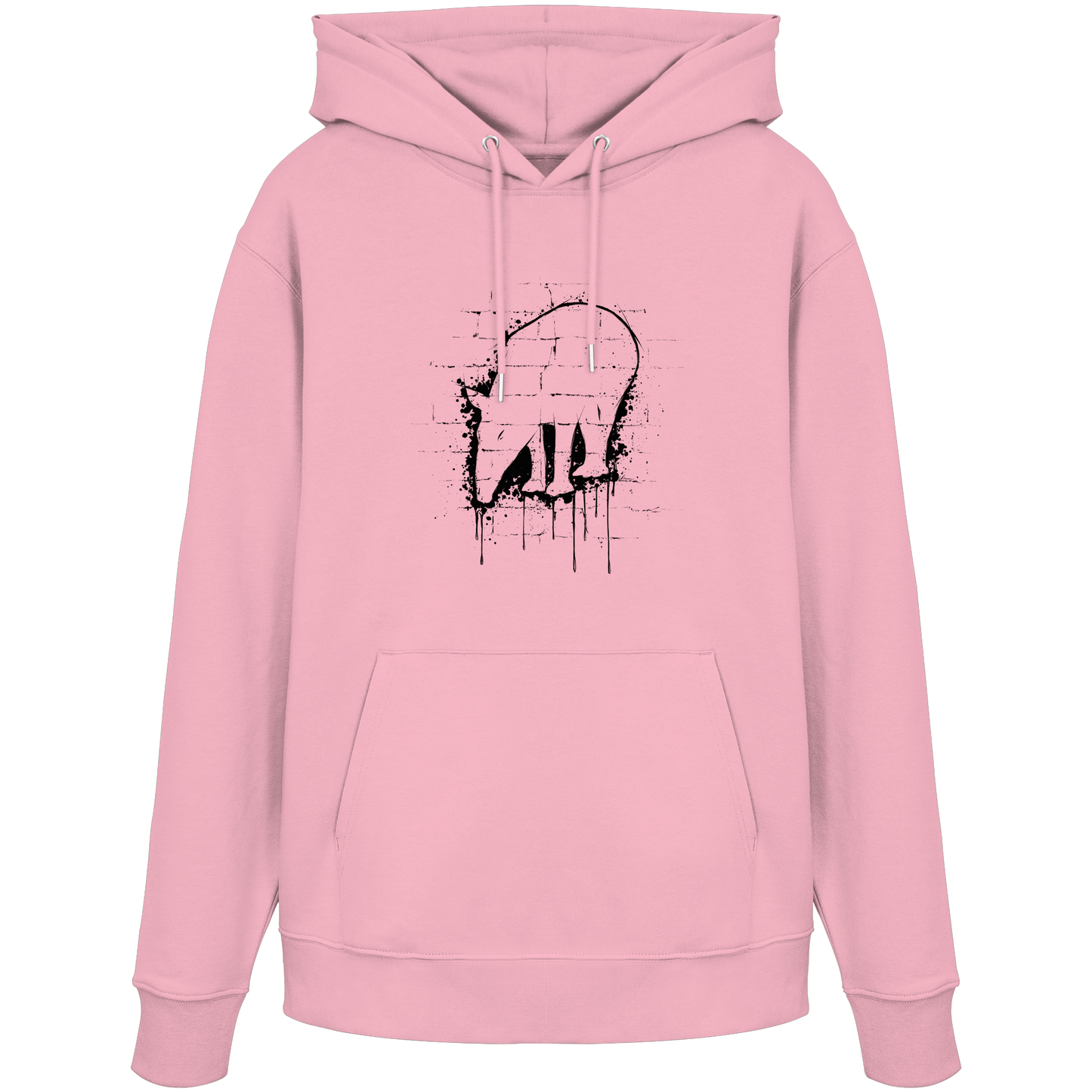 Urban Street Art Tapir Silhouette - Organic Hoodie