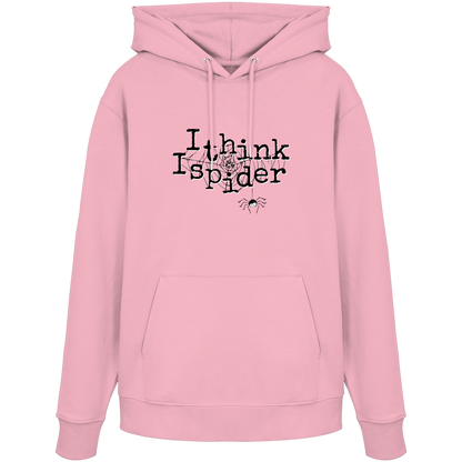 I think I spider - Spinne - Organic Hoodie