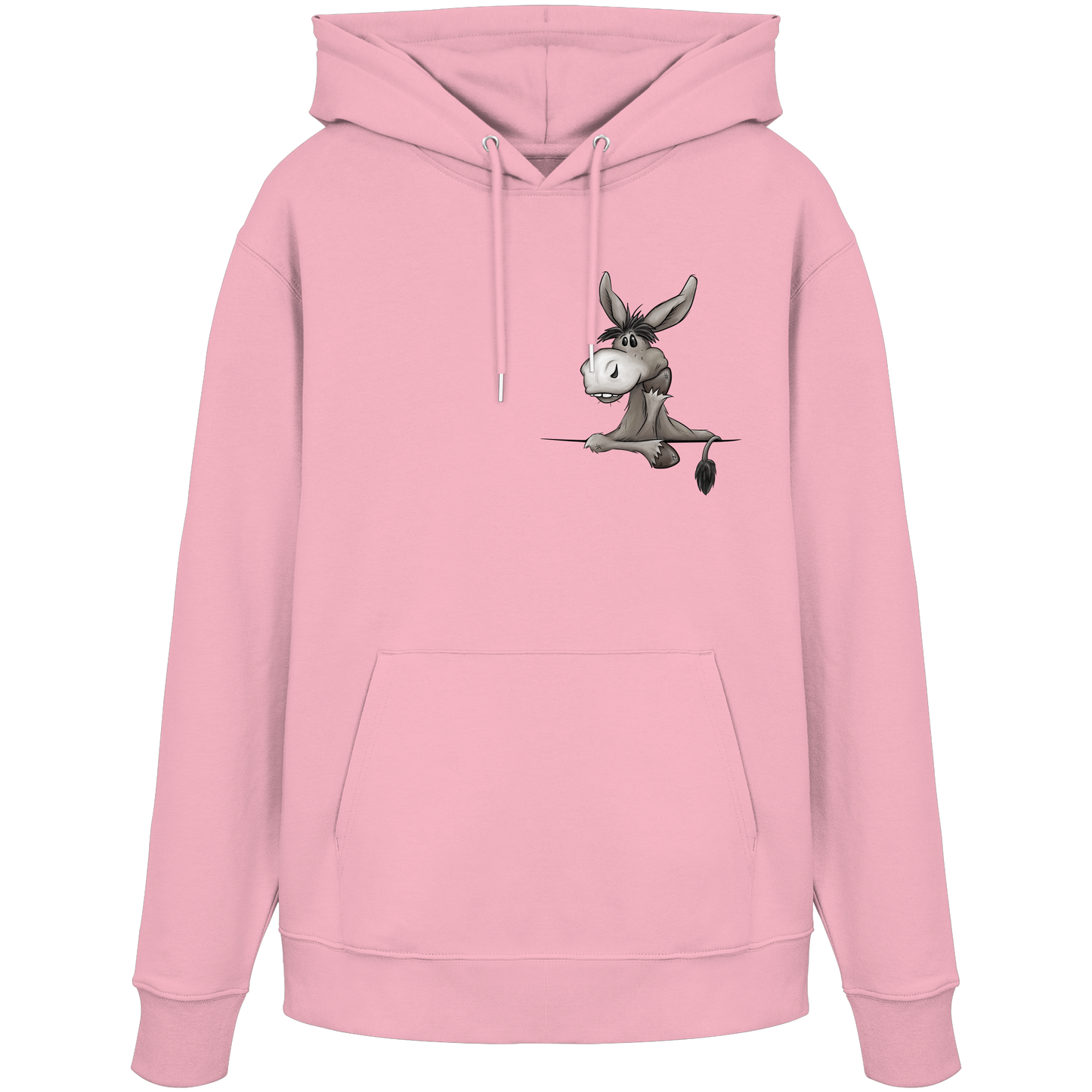 Lustiger lässiger Esel - Organic Hoodie