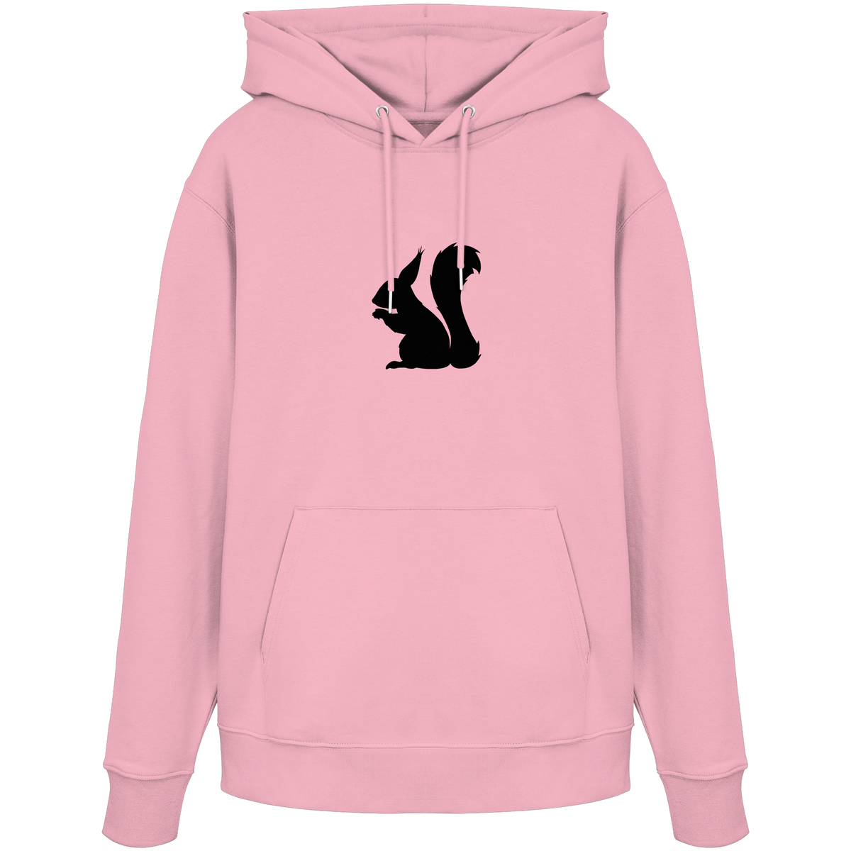 Eichhörnchen Silhouette - Organic Hoodie