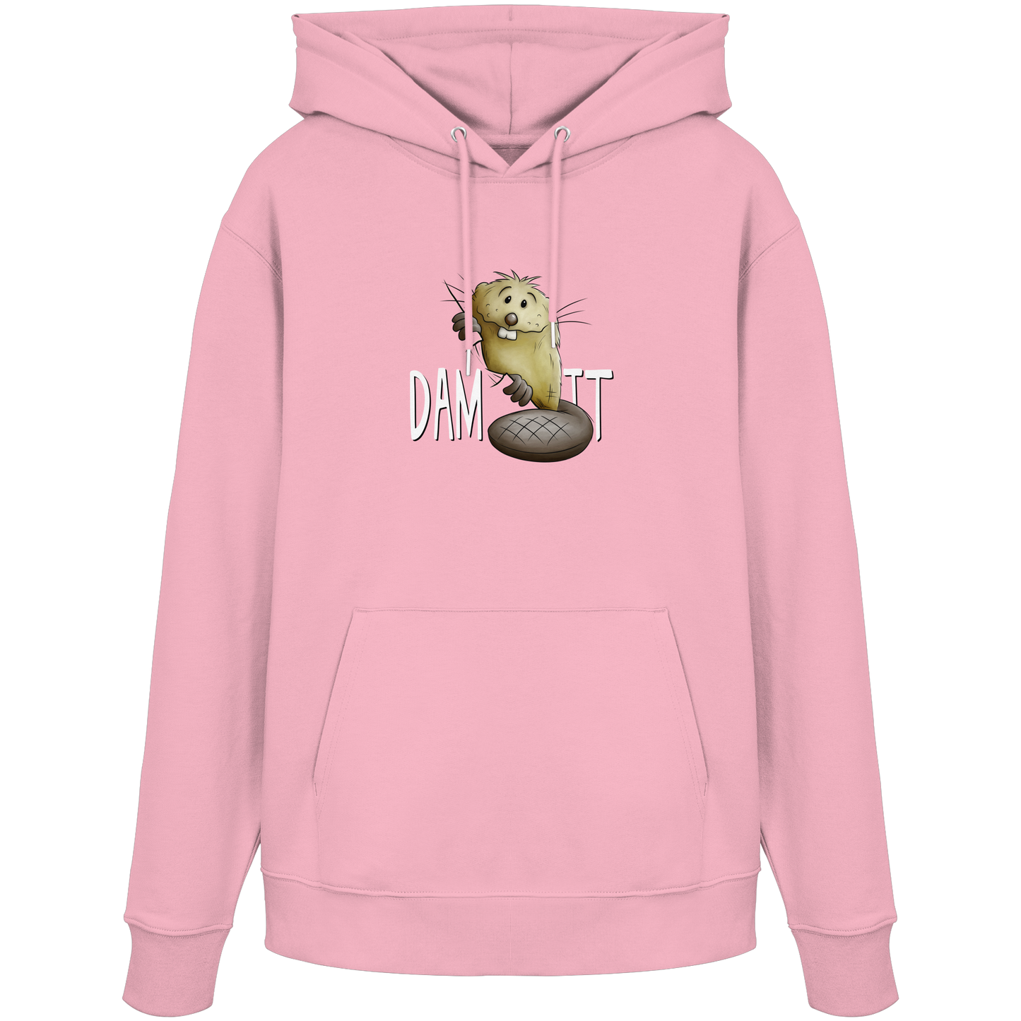 Dam It Verdammt Lustiger Biber - Organic Hoodie