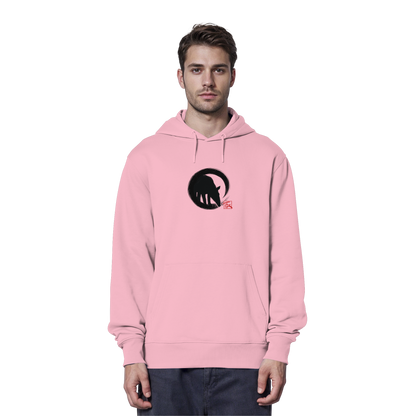 Zen Tapir im japanischen Enso Kreis - Organic Hoodie