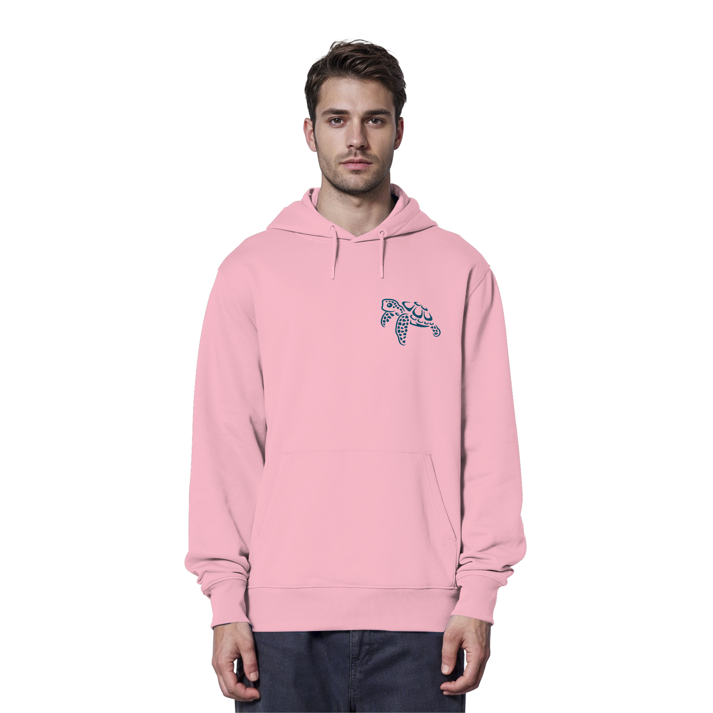 Lässig lustige Wasserschildkröte - Organic Hoodie