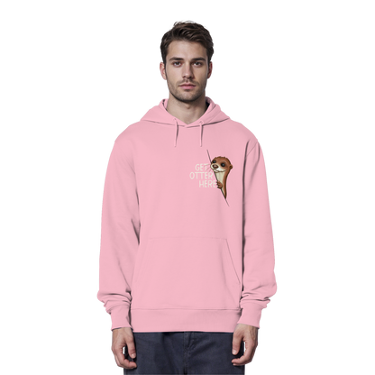 Get Otter Here | Lustiger Otter Kalauer - Organic Hoodie