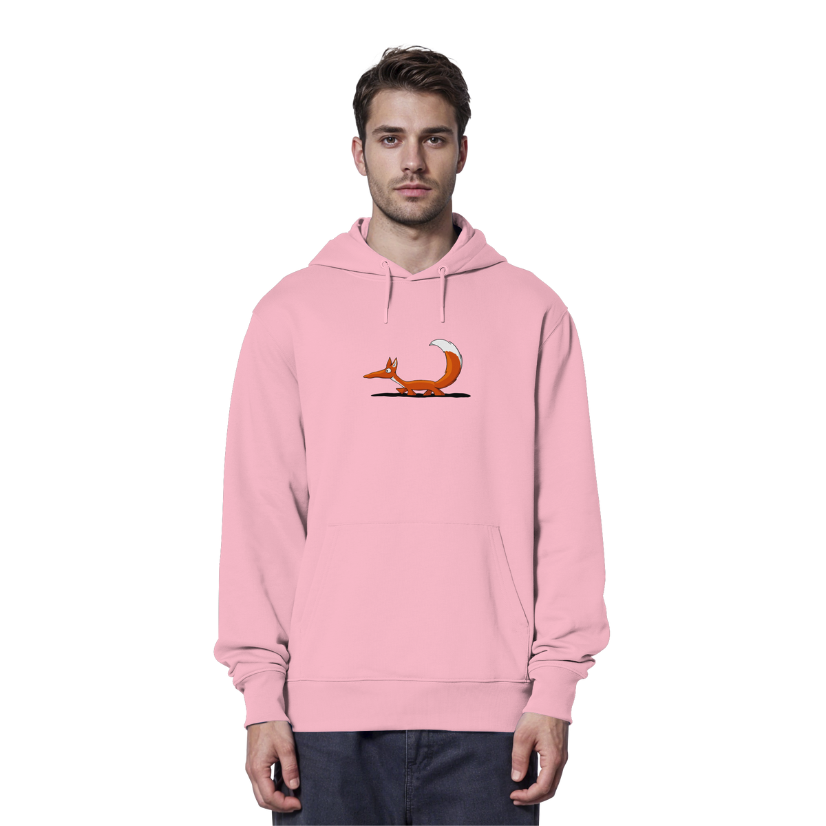 Lässiger cooler Fuchs | Mr. Fox, der Schleicher - Organic Hoodie