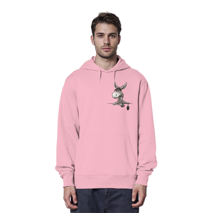 Lustiger lässiger Esel - Organic Hoodie