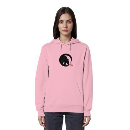 Zen Tapir im japanischen Enso Kreis - Organic Hoodie