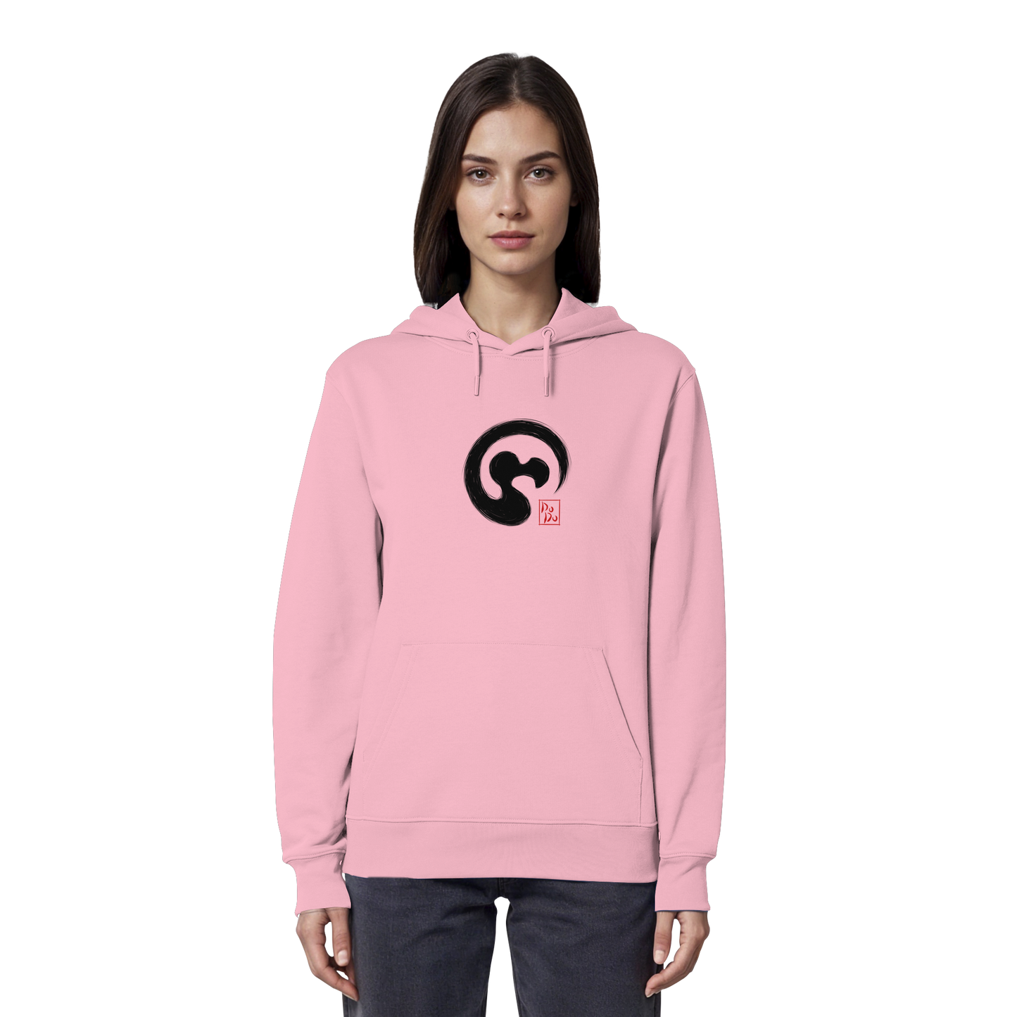Zen Dodo im japanischen Enso Kreis - Organic Hoodie