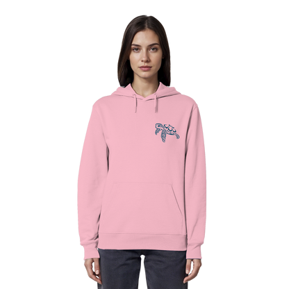 Lässig lustige Wasserschildkröte - Organic Hoodie