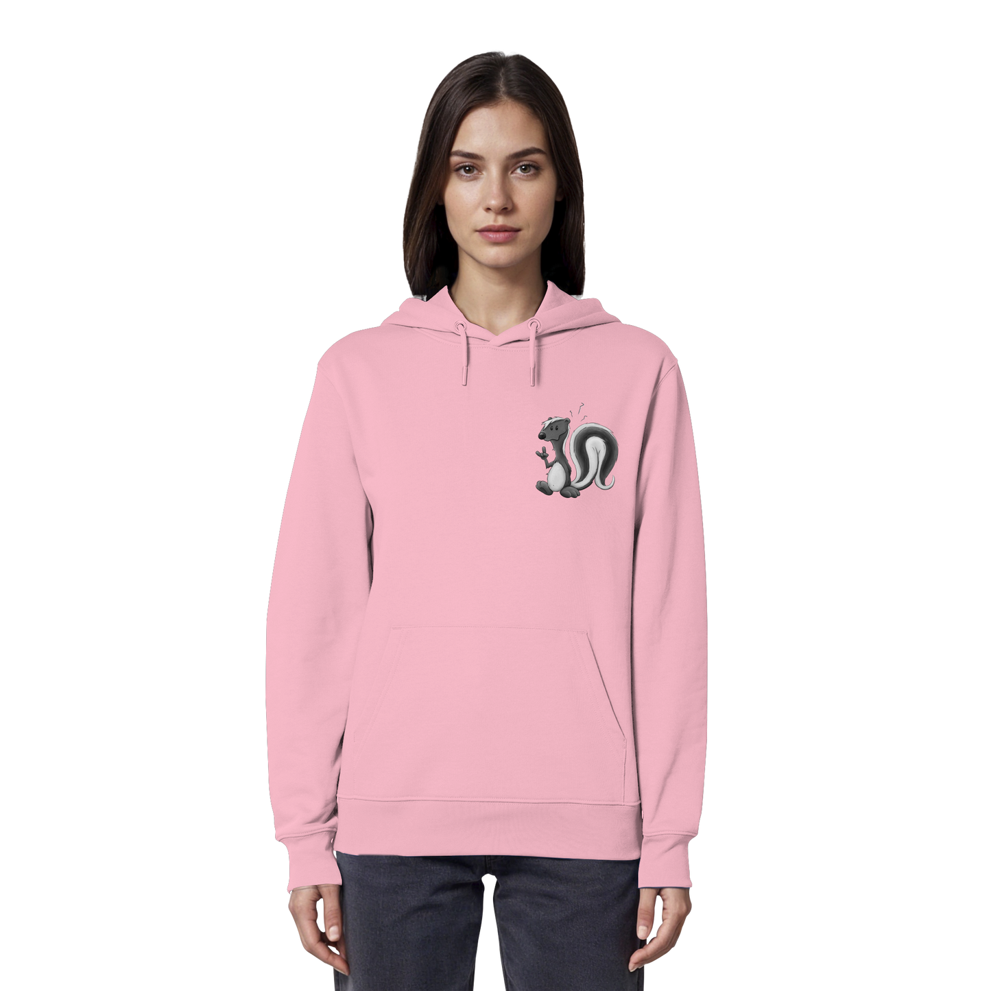 Lustig stinkiges Stinktier - Organic Hoodie