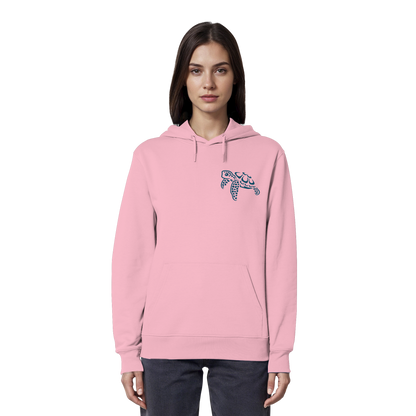 Lässig lustige Wasserschildkröte - Organic Hoodie