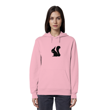 Eichhörnchen Silhouette - Organic Hoodie