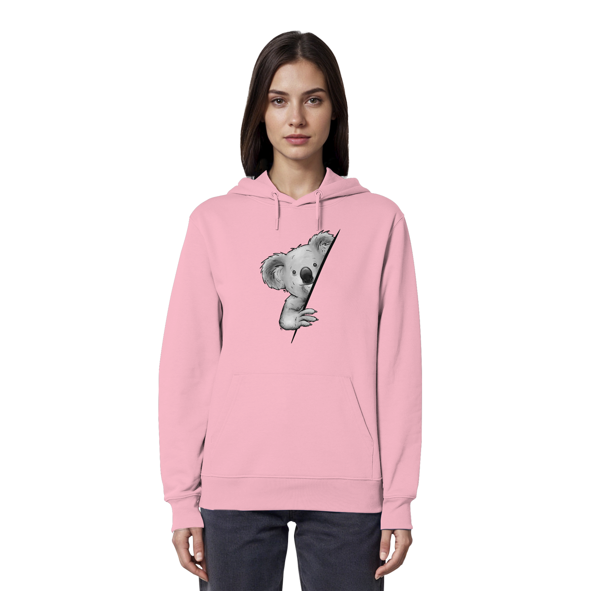 Koala Bär Illustration - Organic Hoodie