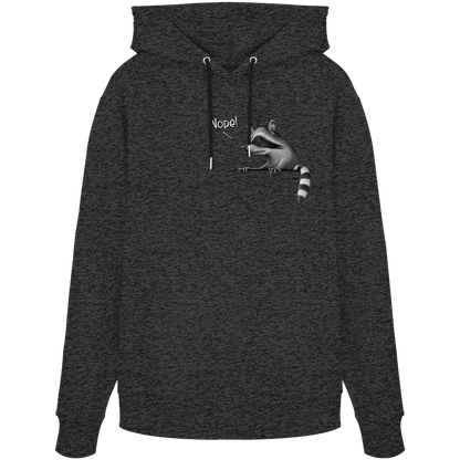 Nope! Frecher verwegener Waschbär - Organic Hoodie