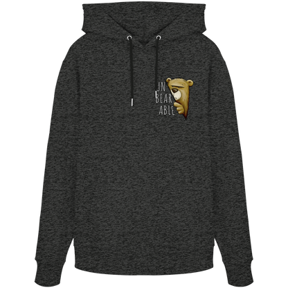 Unbearable – Unerträglich Bär - Organic Hoodie