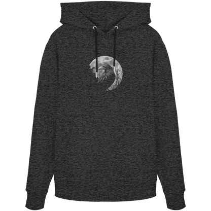Vollmond-Rabe - Organic Hoodie