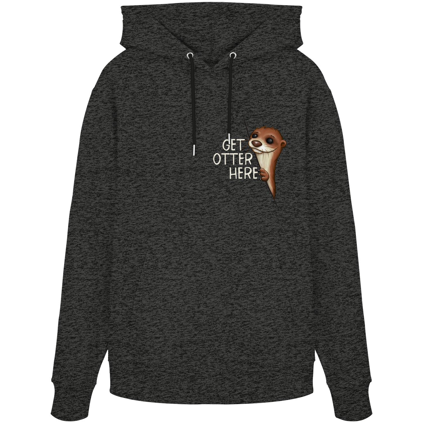 Get Otter Here | Lustiger Otter Kalauer - Organic Hoodie