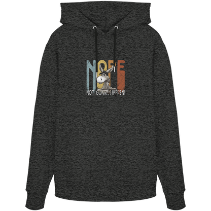 Nope | bockiger Esel - Organic Hoodie